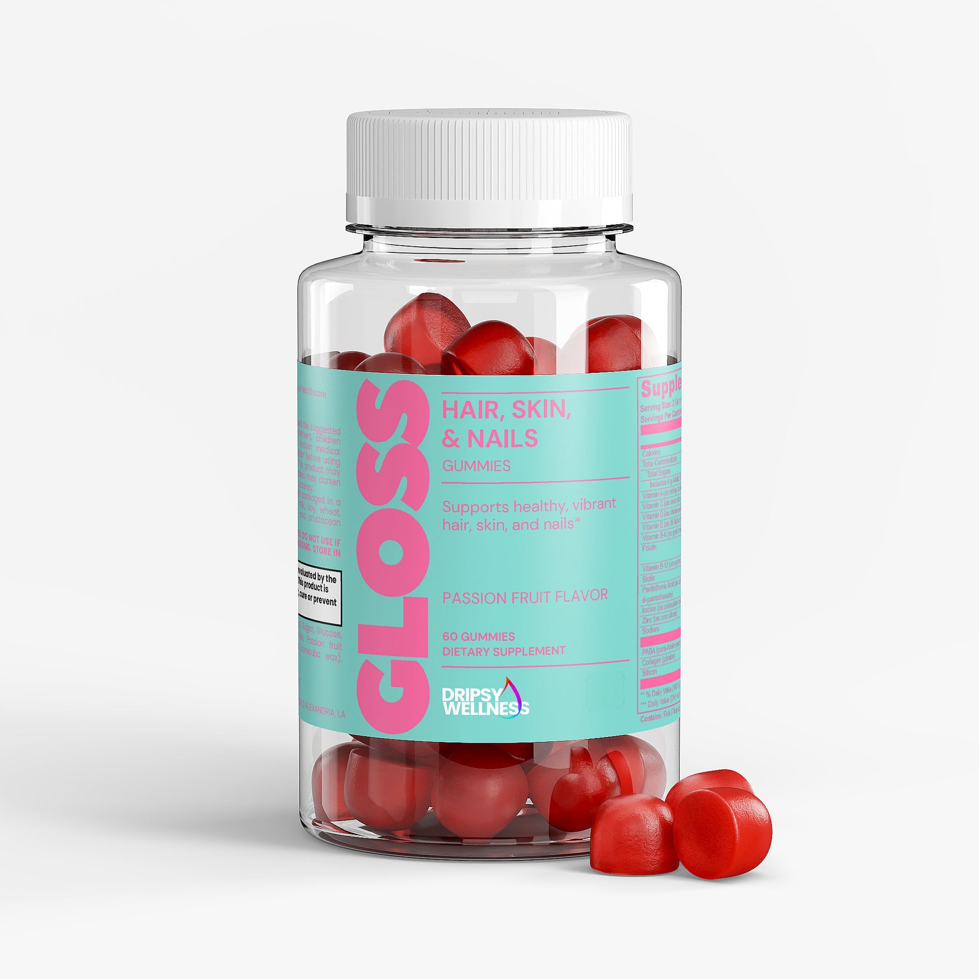 GLOSS —HAIR, SKIN, & NAILS GUMMIES
